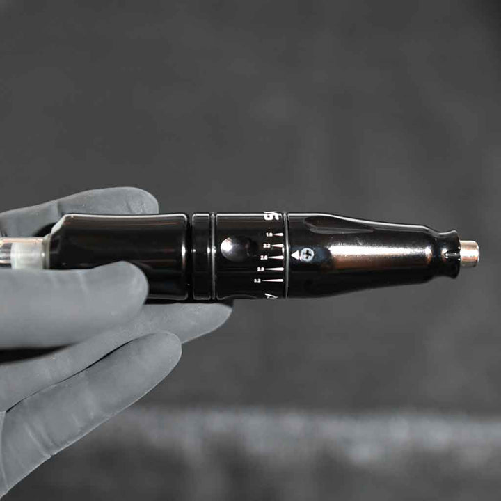 Axys Valkyr PMU Rotary Pen Tattoo Machine - Black