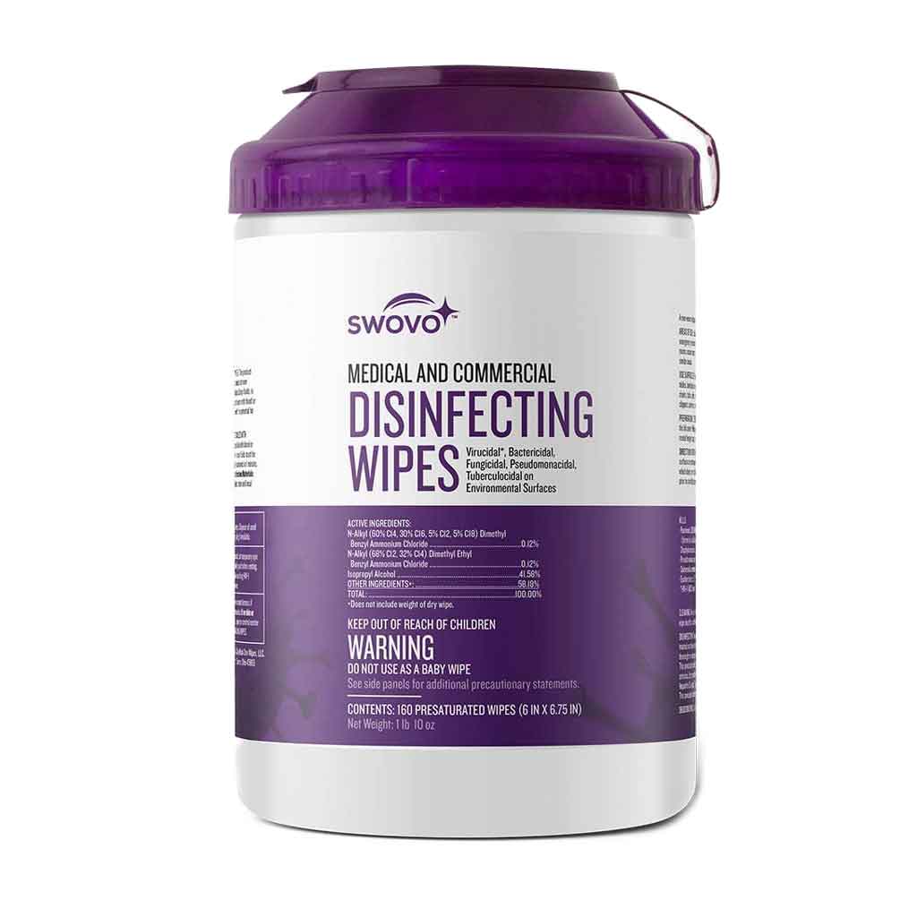 Disinfecting Wipes, Hospital-Grade SWOVO